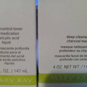 SPECIAL 2 FOR $22 DEEP CLEANSING CHARCOAL MASK/ BLEMISH TONER